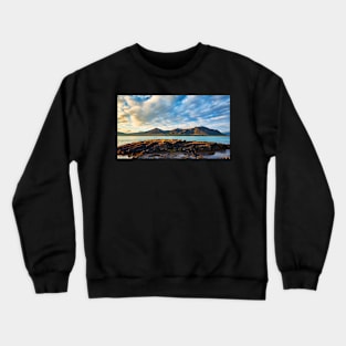 Hafnarfjall, Borganes, Iceland Crewneck Sweatshirt